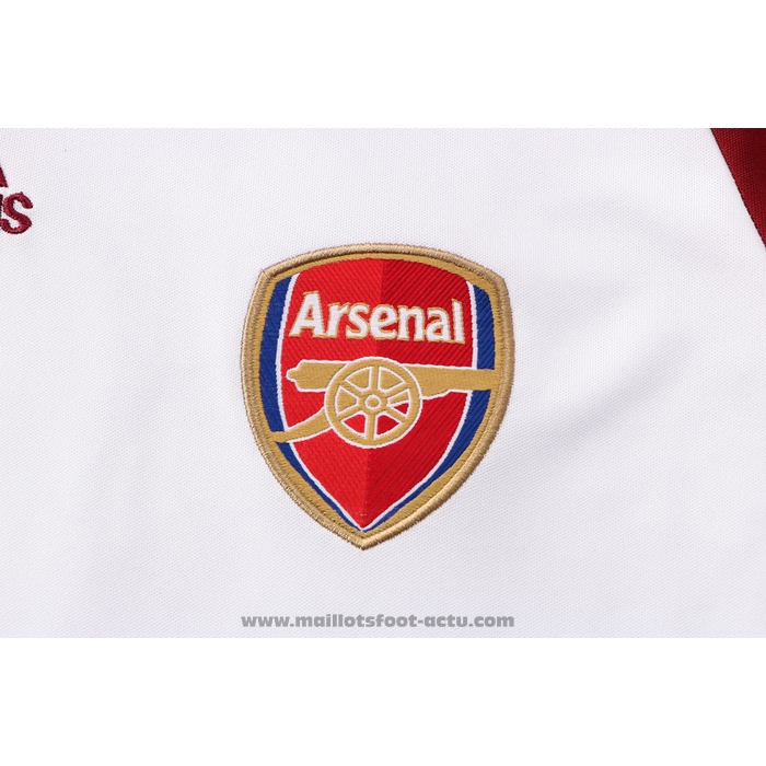 Maillot Entrainement Arsenal 2021-2022 Blanc